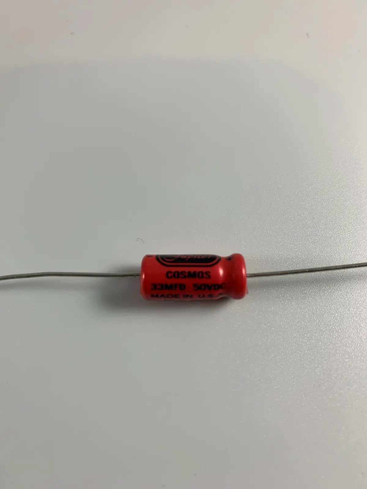 Jupiter Condenser - 33Mfd @ 50V "Cosmos" Electrolytic Axial Capacitor 1