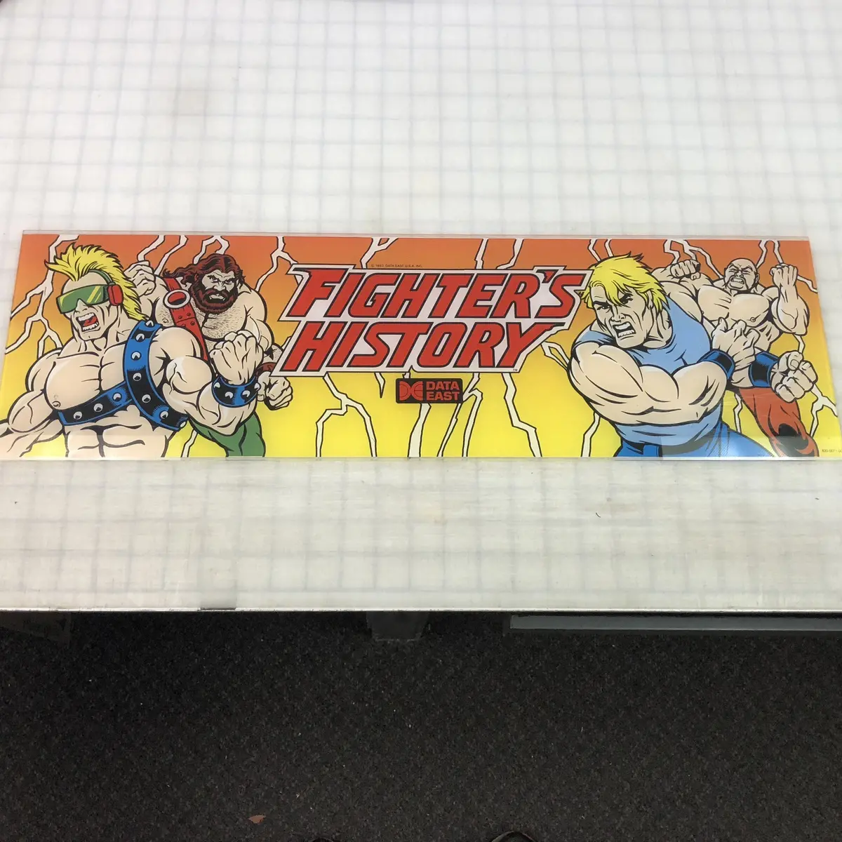 Vintage - Fighters History Arcade Marquee 1