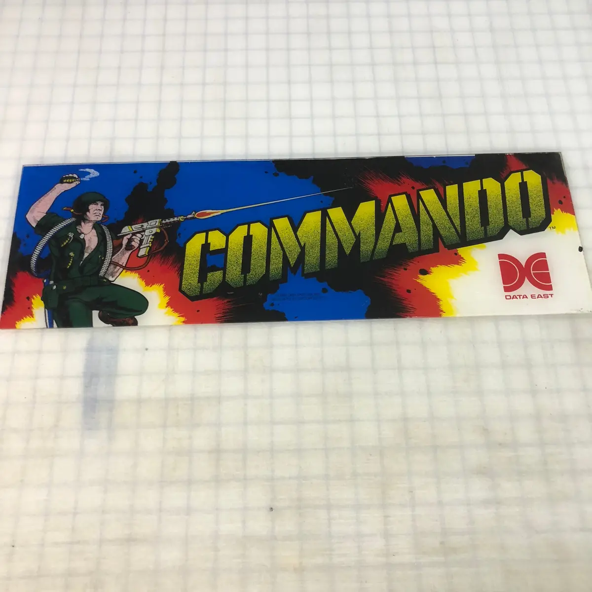 Vintage - Commando Arcade Marquee 1