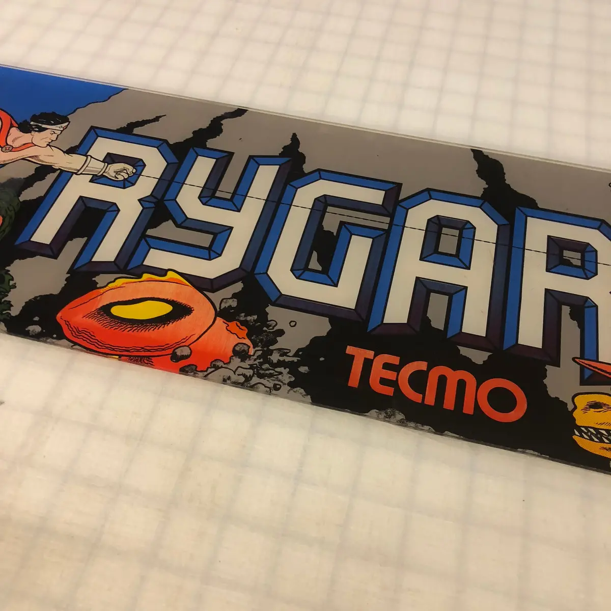 Vintage - Rygar Arcade Marquee 1