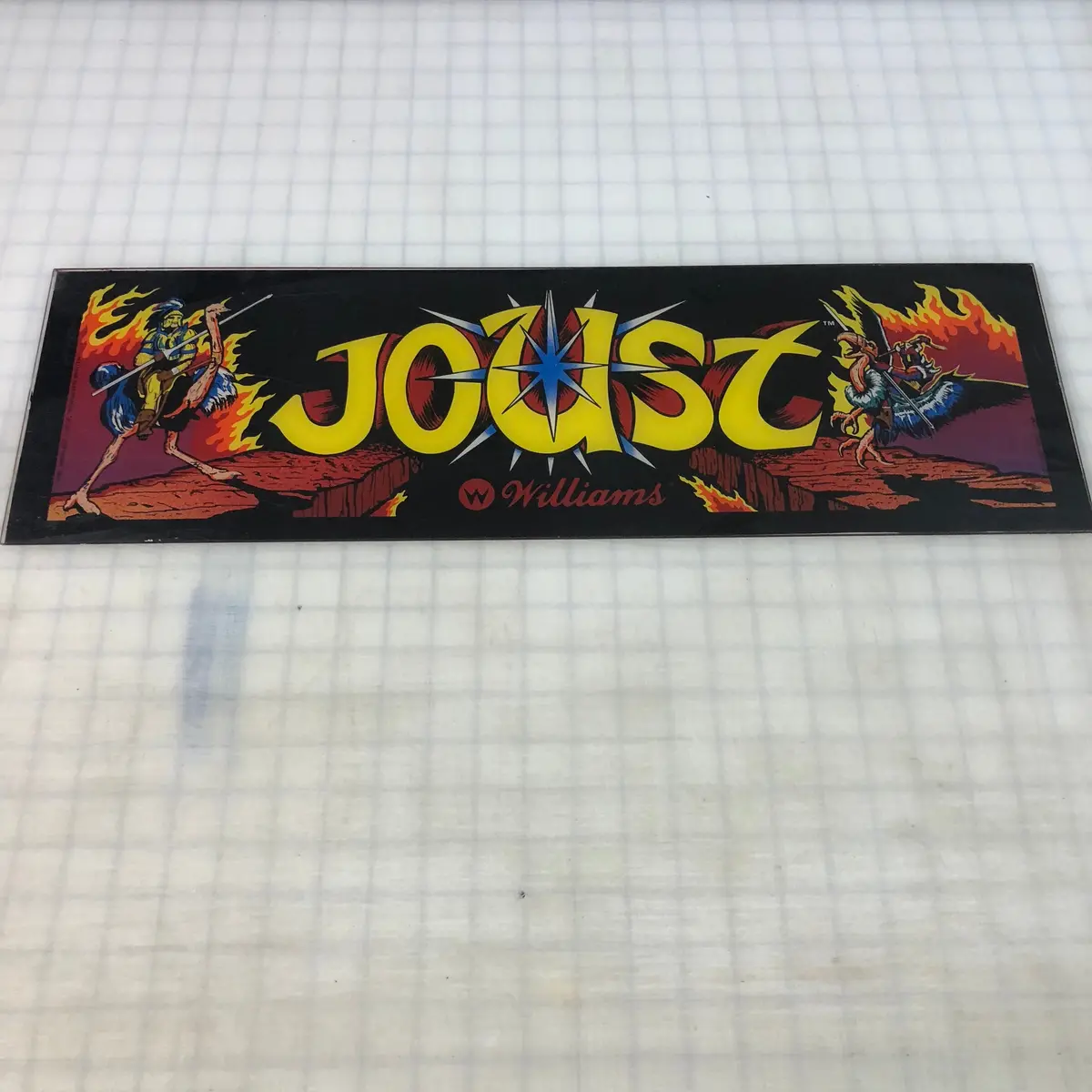 Vintage - Joust Arcade Marquee 1