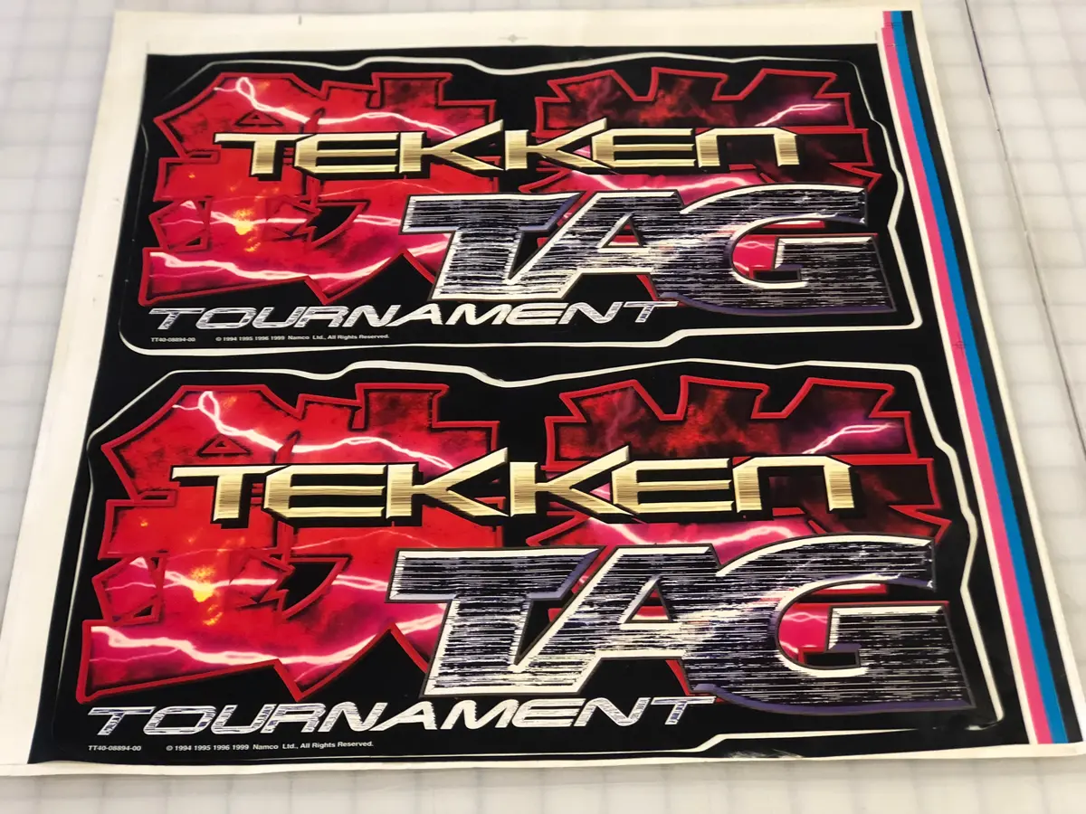 Vintage - Tekken Tag Tounament Side Art 1