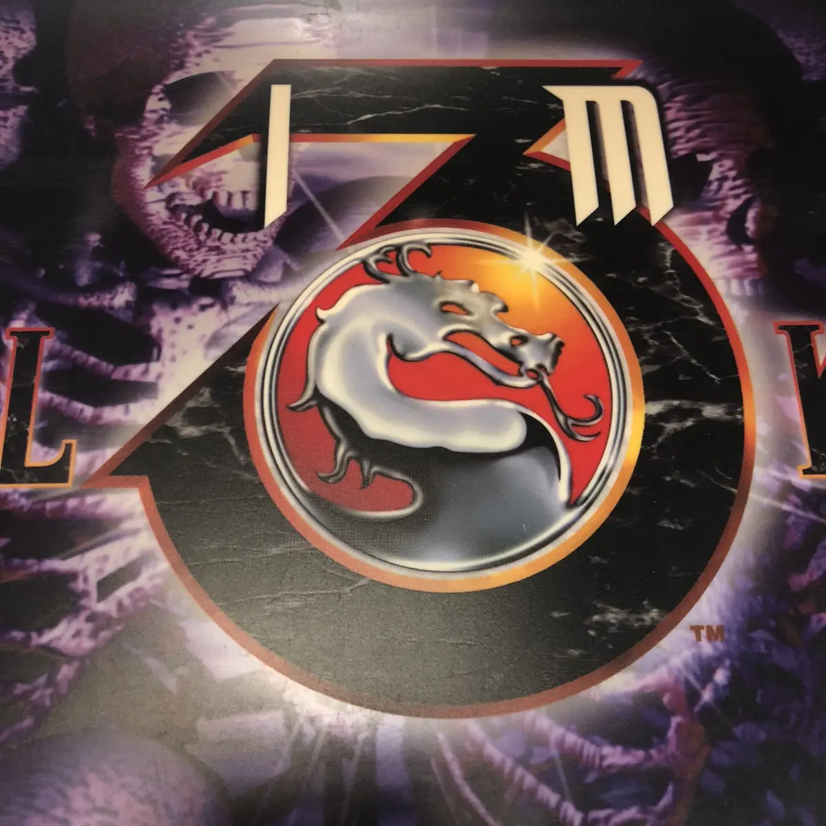 Vintage - Ultimate Mortal Kombat 3 Translite 1