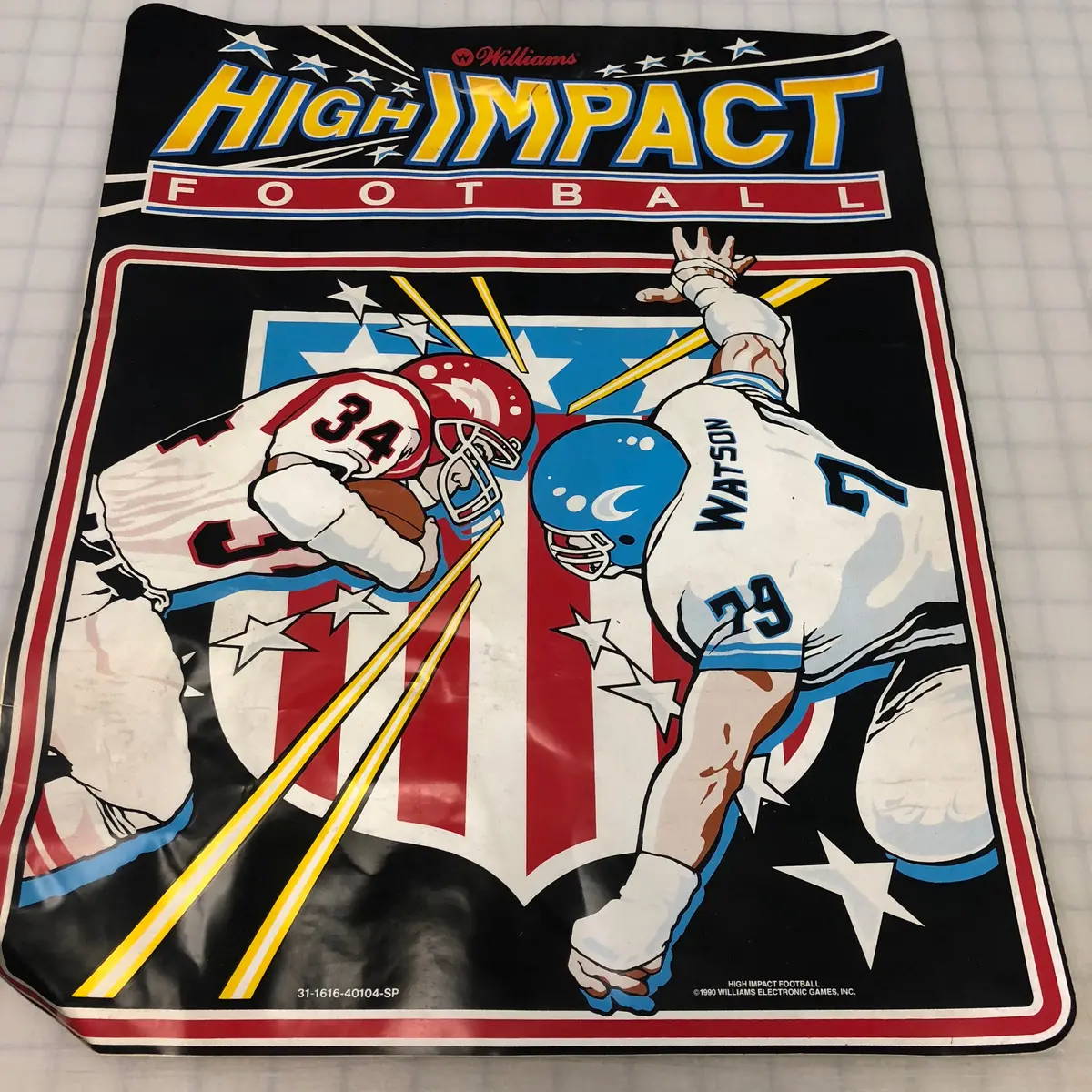 Vintage - High Impact Football Side Art 1