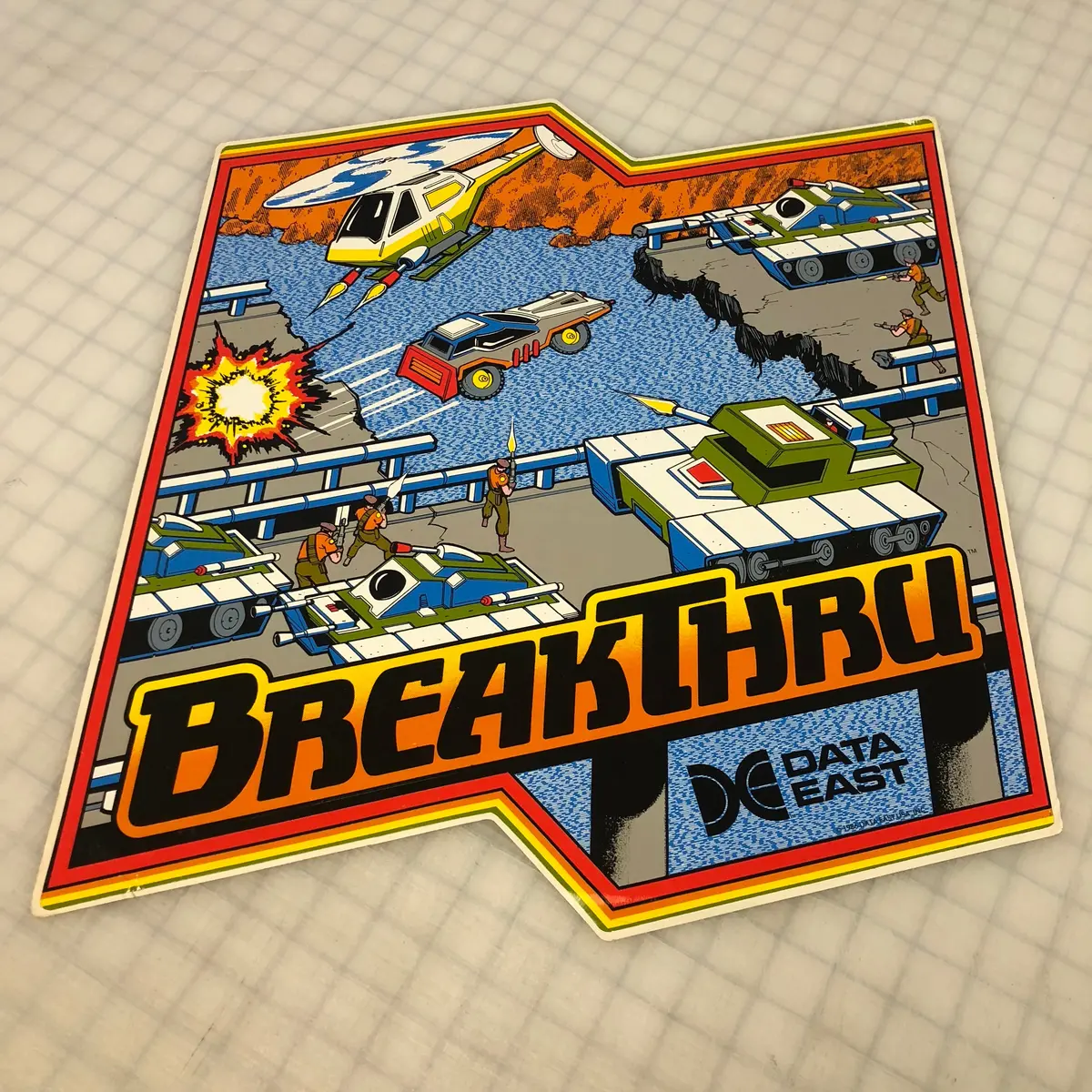 Vintage - Break Thru Side Art 1