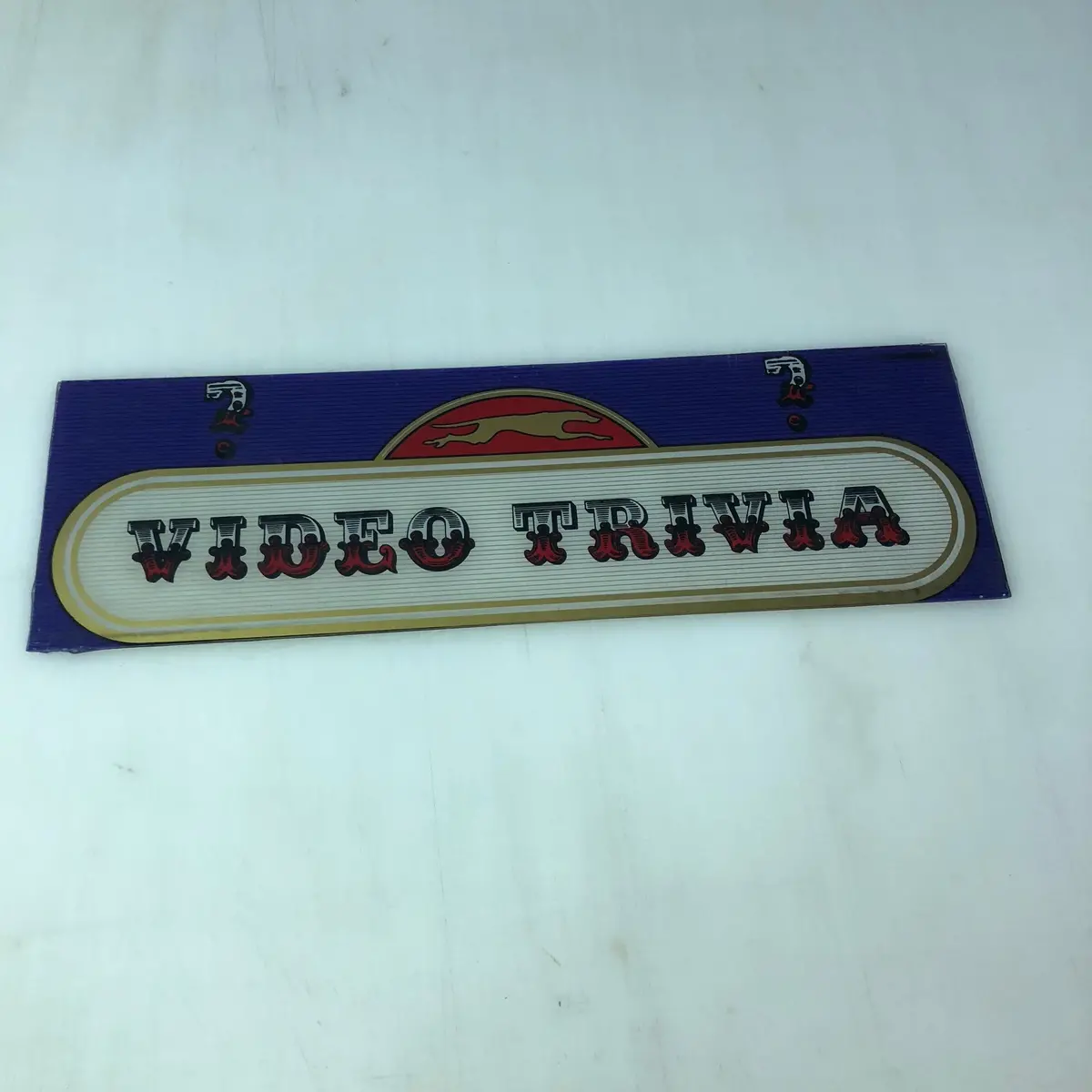 Vintage - Video Trivia Arcade Marquee 1