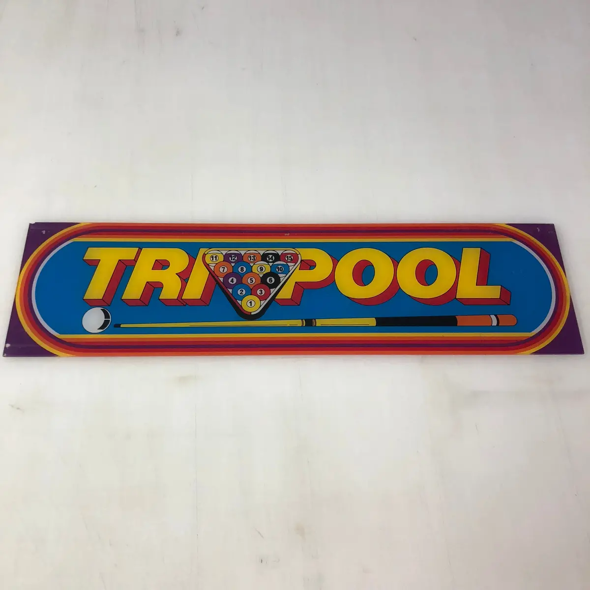 Vintage - Tri Pool Arcade Marquee 1
