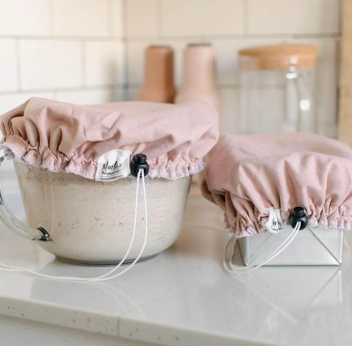 Marley's Monsters Linen Bowl Covers: Single Sizes 1