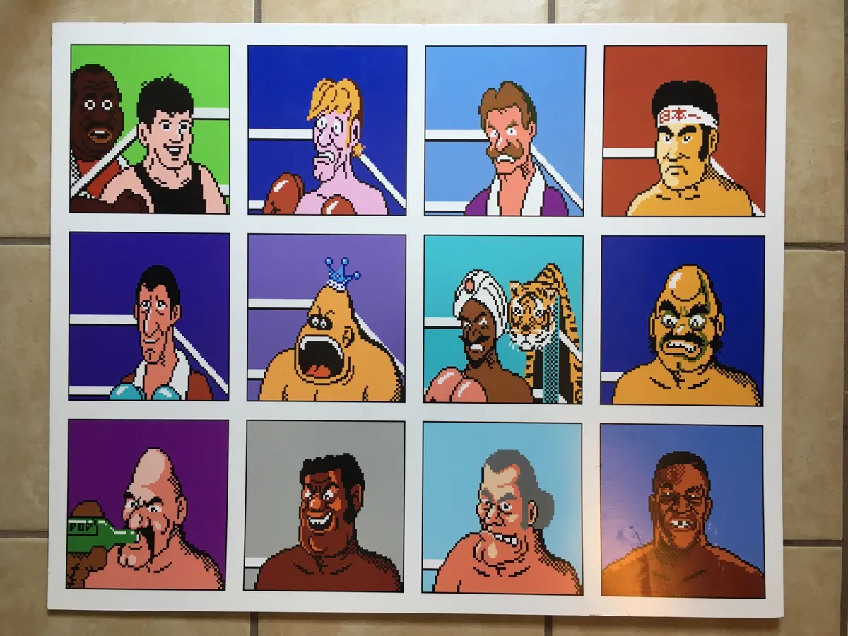 Punch-Out Mike Tyson's Wall Graphic 1