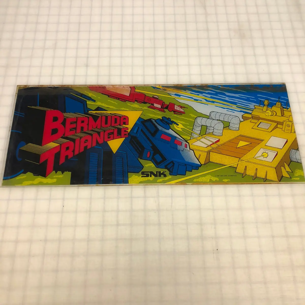 Vintage - Bermuda Triangle Arcade Marquee 1