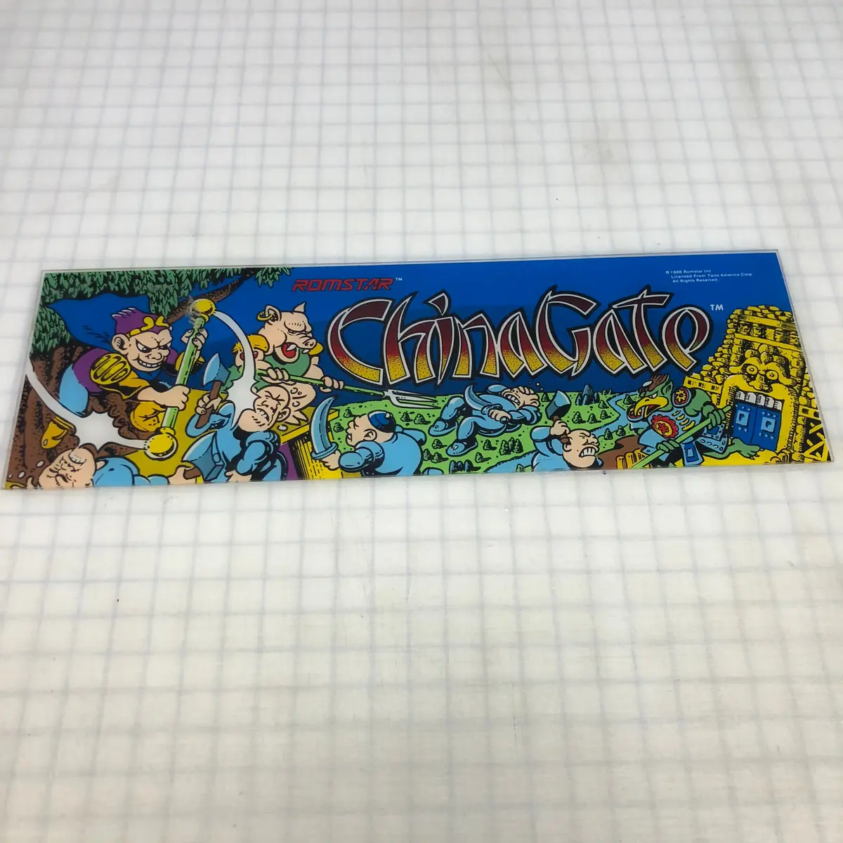 Vintage - Chinagate Arcade Marquee 1
