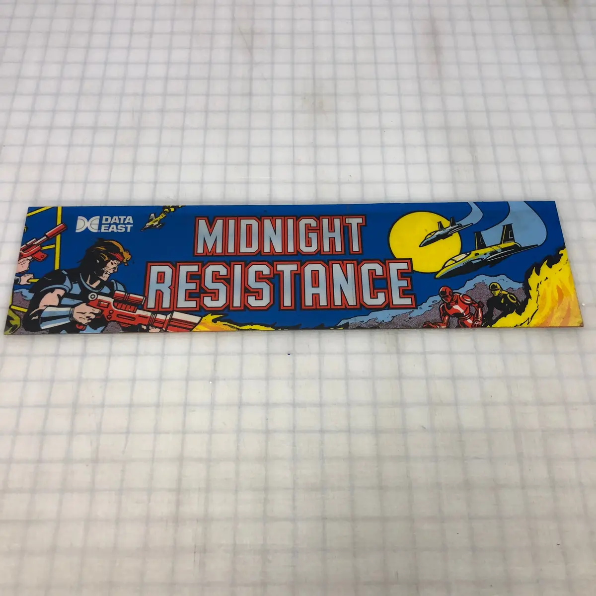 Vintage - Midnight Resistance Arcade Marquee 1