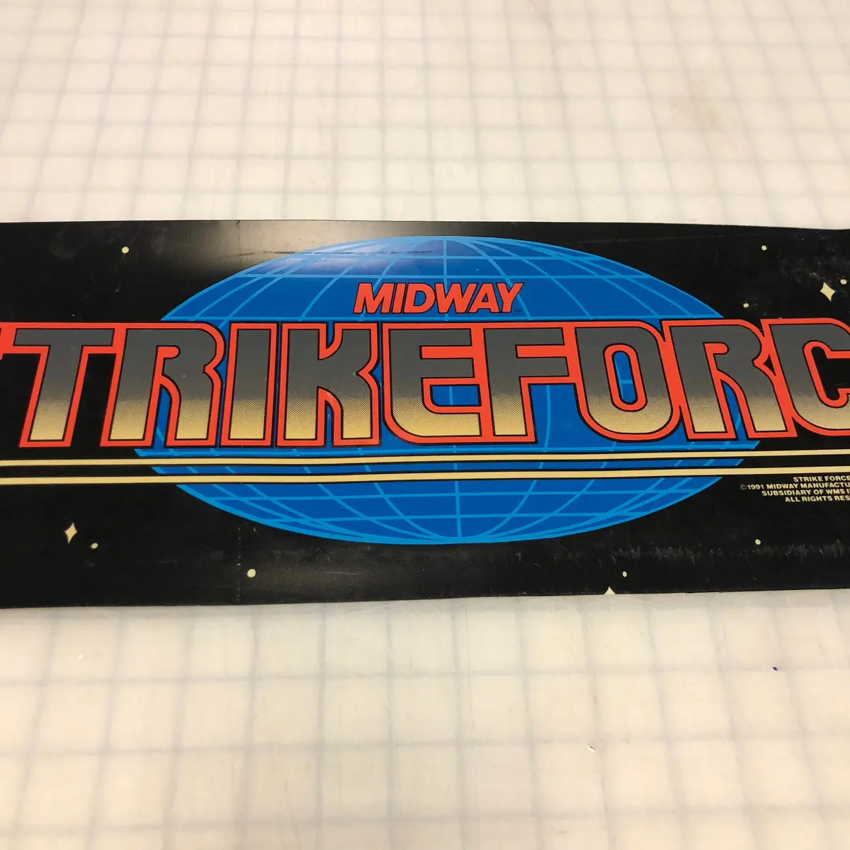Vintage - Strikeforce Arcade Marquee 1