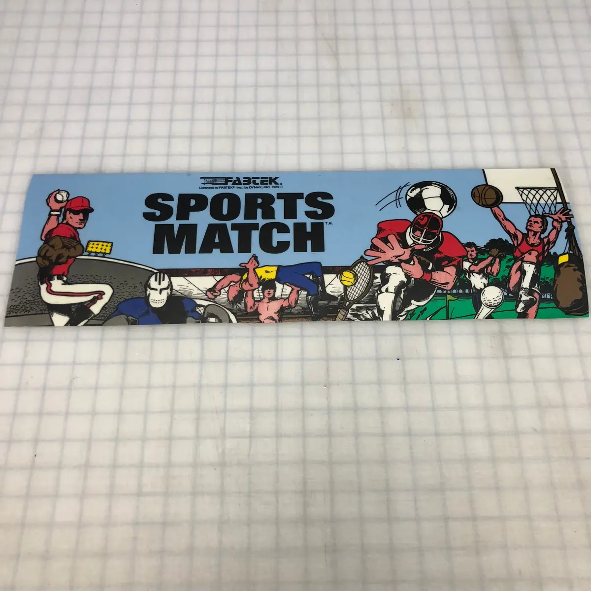 Vintage - Sports Match Arcade Marquee 1