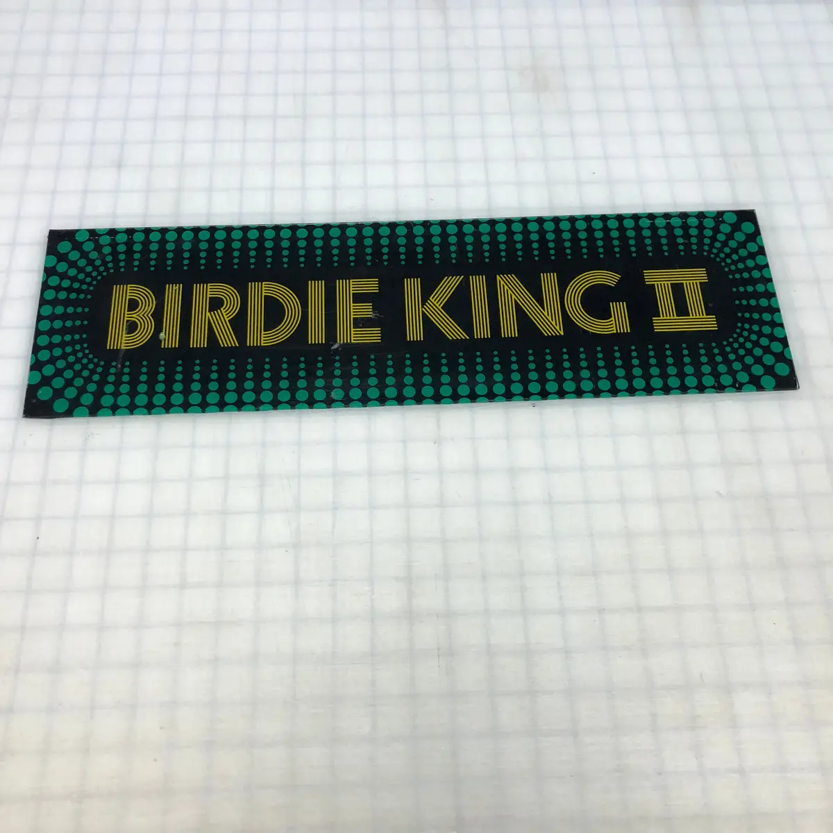 Vintage - Birdie King Ii Arcade Marquee 1