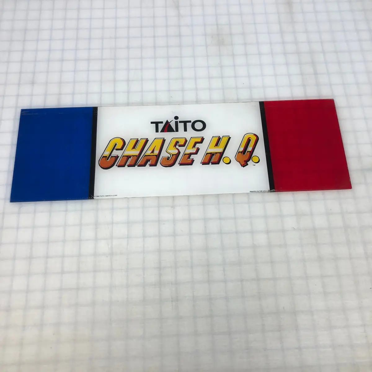 Vintage - Chase H.Q. Arcade Marquee 1