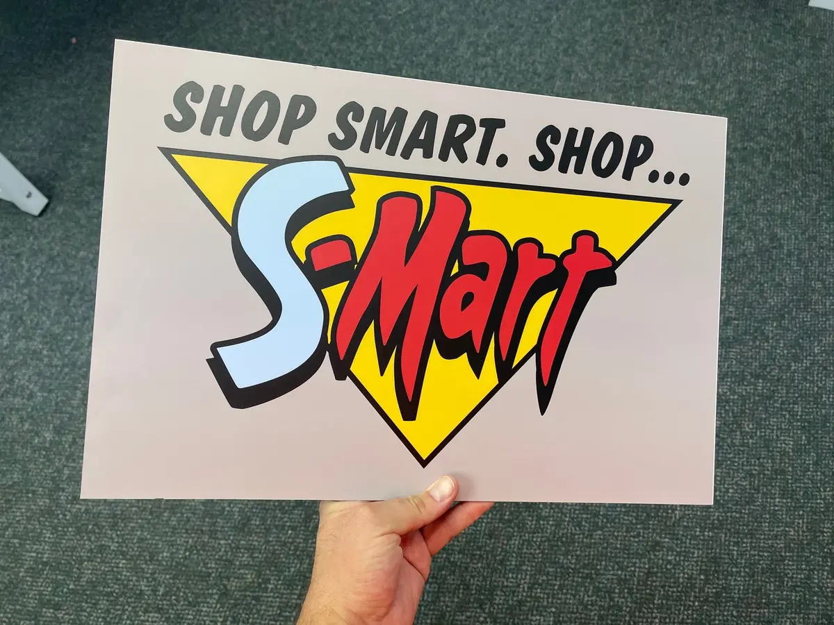 S-Mart Evil Dead Sign 1