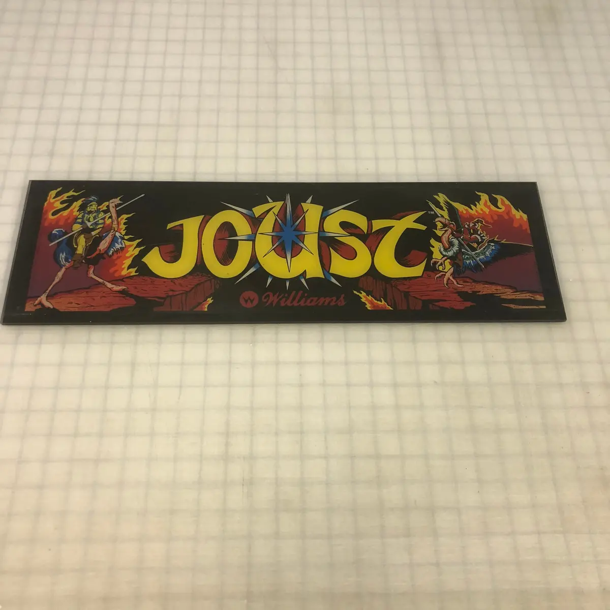 Vintage - Joust Arcade Marquee 1