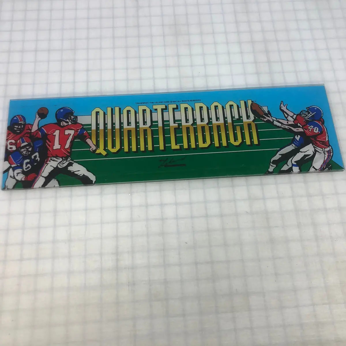 Vintage - Quarterback Arcade Marquee 1