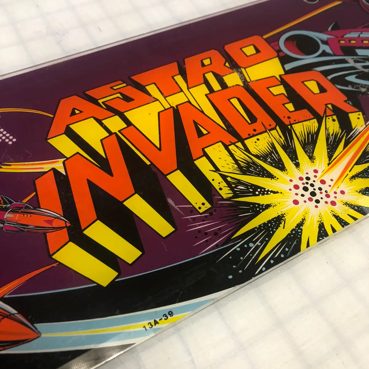 Vintage - Astro Invader Arcade Marquee 1
