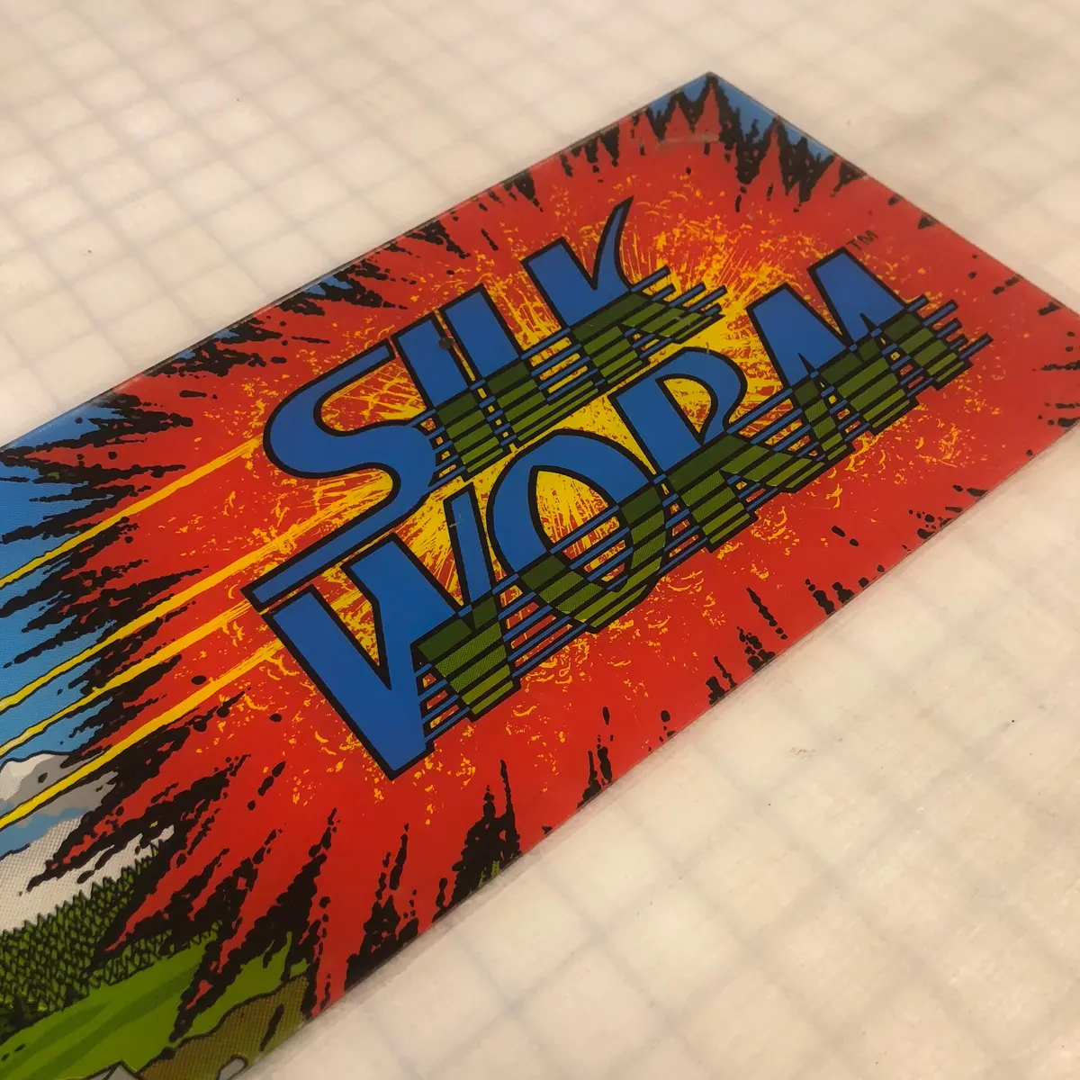Vintage - Silk Worm Arcade Marquee 1