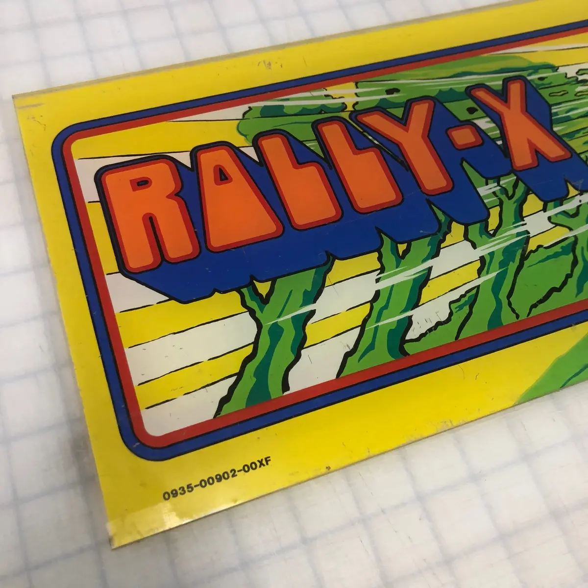 Vintage - Rally-X Arcade Marquee 1