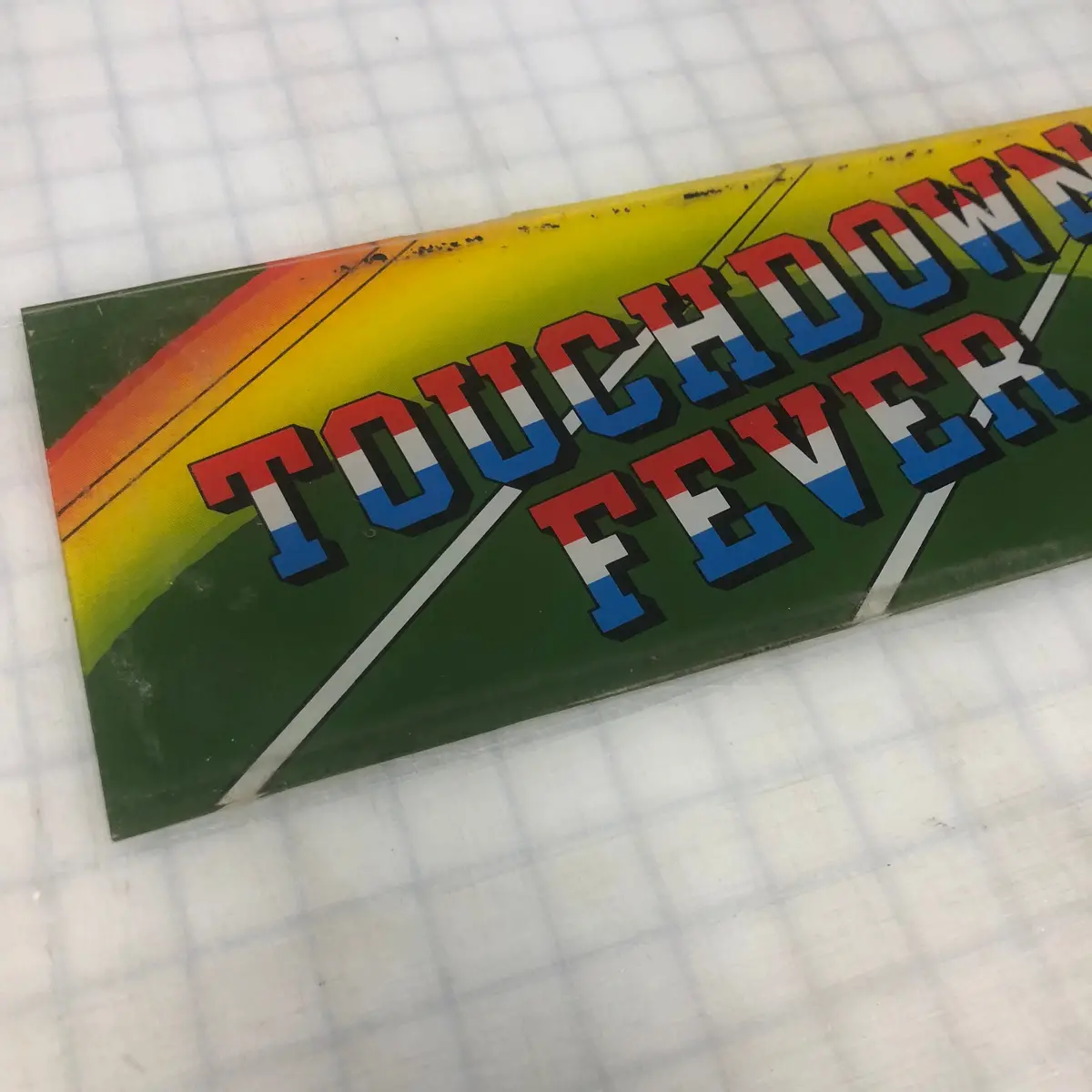 Vintage - Touchdown Fever Arcade Marquee 1