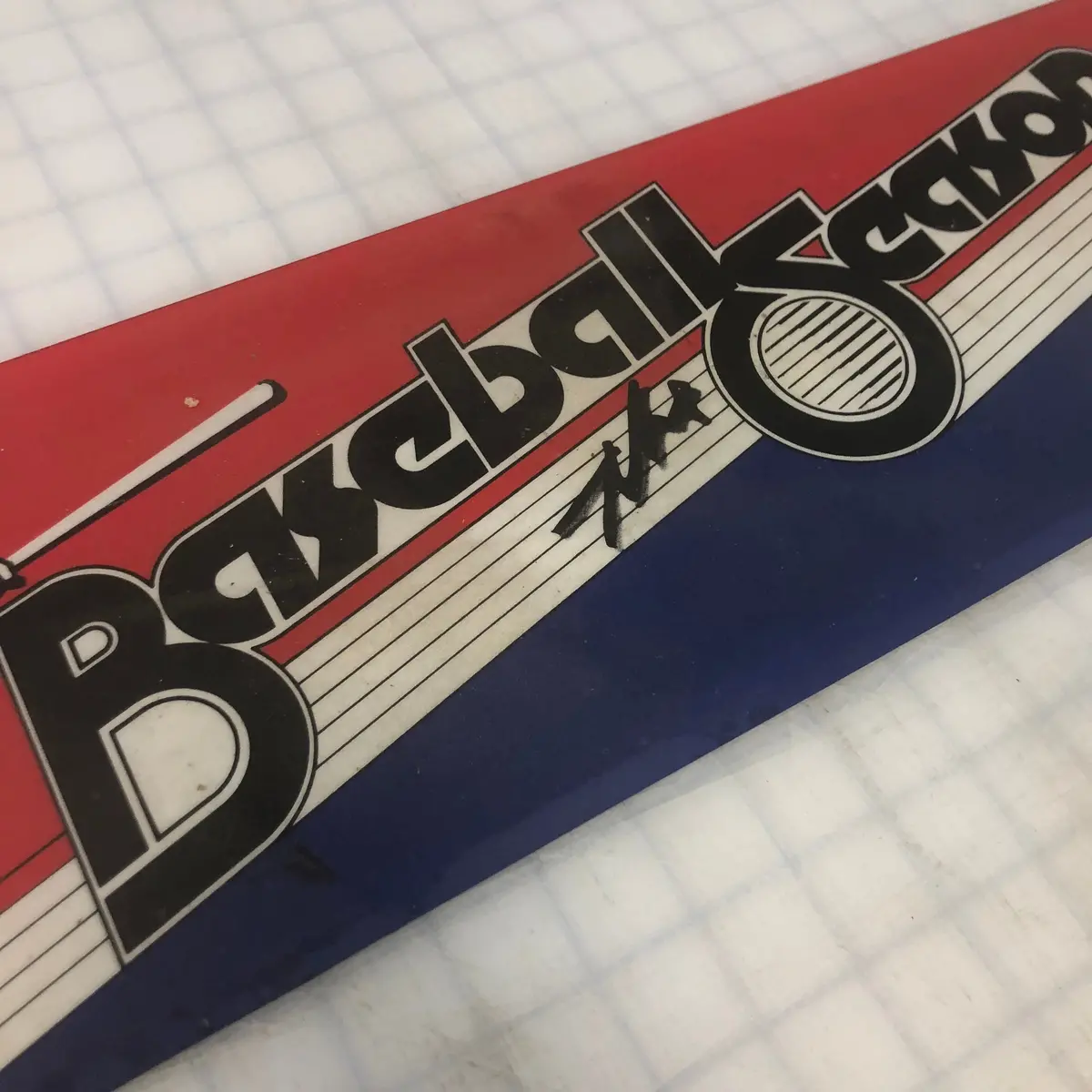 Vintage - Baseball Season Arcade Marquee 1