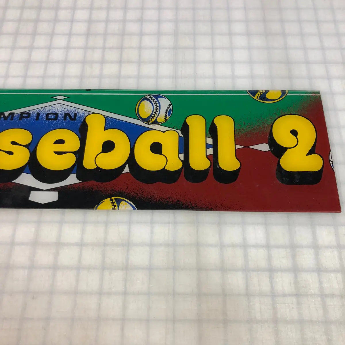 Vintage - Baseball 2 Arcade Marquee 1