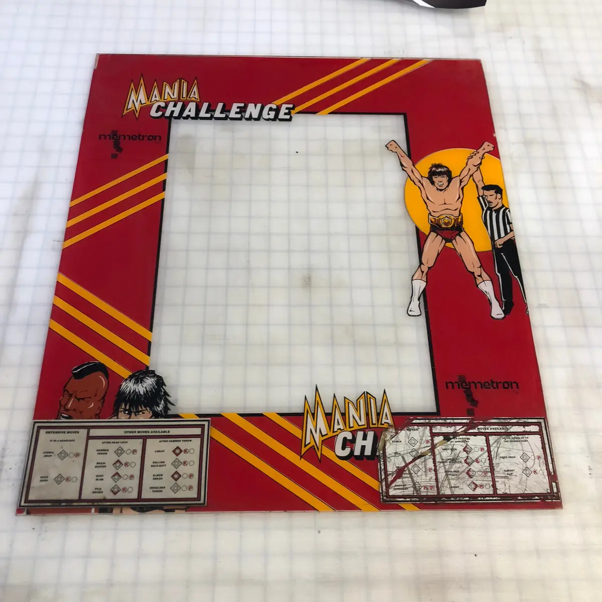Vintage - Mania Challenge Arcade Bezel 1