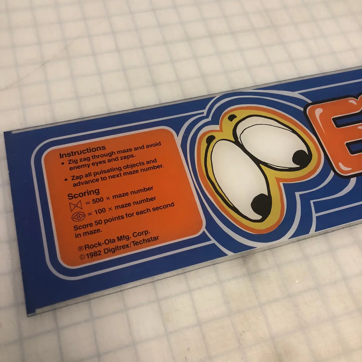 Vintage - Eyes By Rock-Ola Arcade Marquee 1