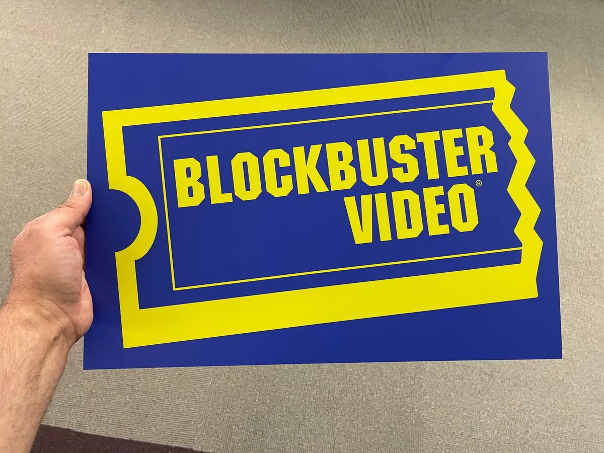 Blockbuster Video Sign 1
