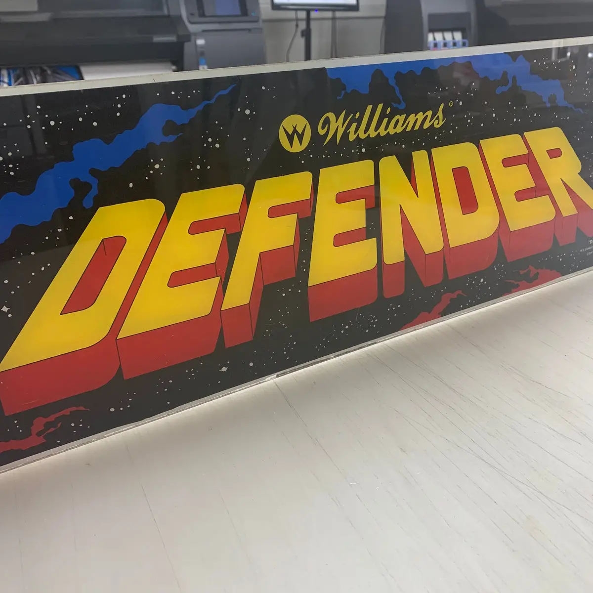 Vintage - Defender Arcade Marquee 2 1