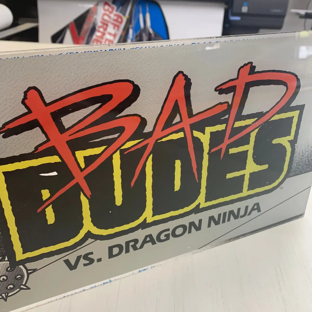 Vintage - Bad Dudes Arcade Marquee 2 1