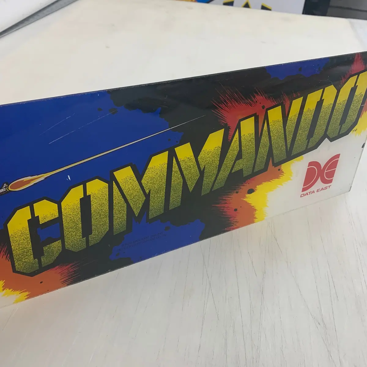 Vintage - Commando Arcade Marquee 2 1