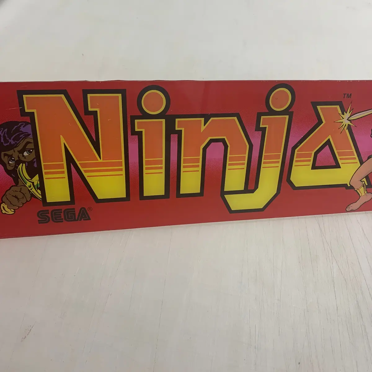 Vintage - Ninja Arcade Marquee 1