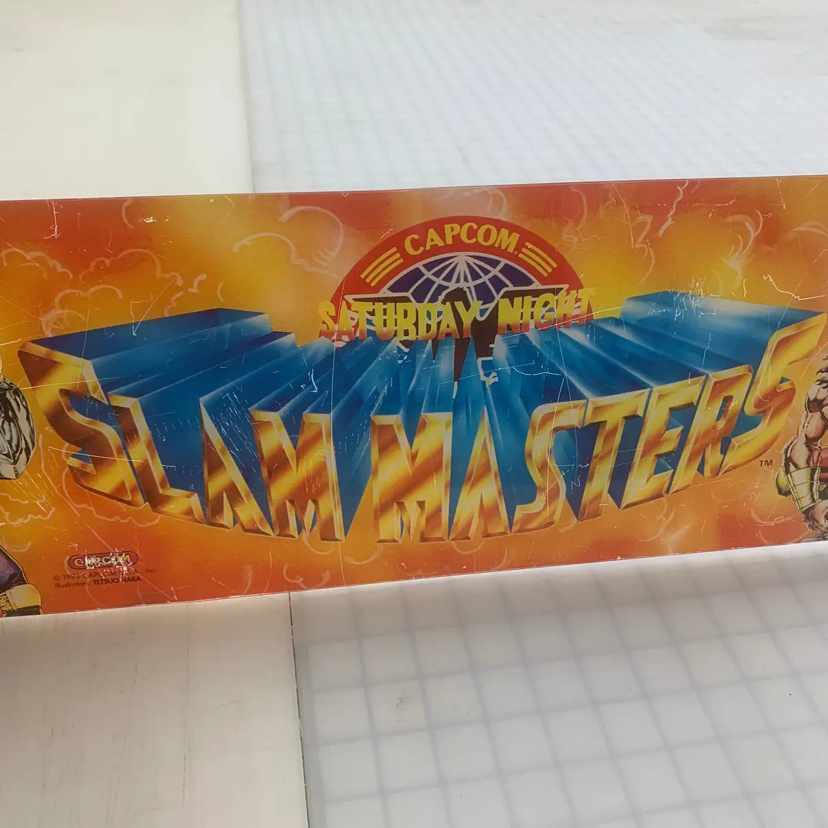 Vintage - Slam Masters Arcade Marquee 1