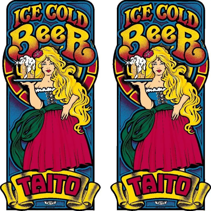 Ice Cold Beer Side Art Decals 1