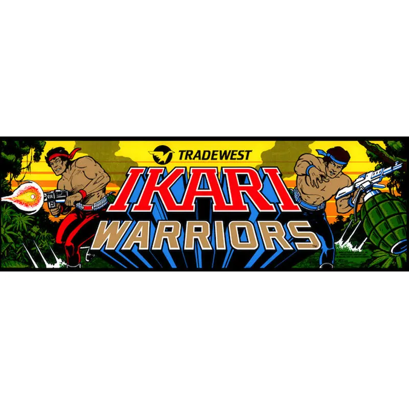 Ikari Warriors Arcade Marquee 1
