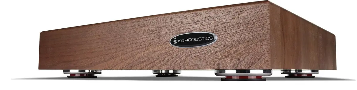 Isoacoustics Delos Isolation Walnut 1