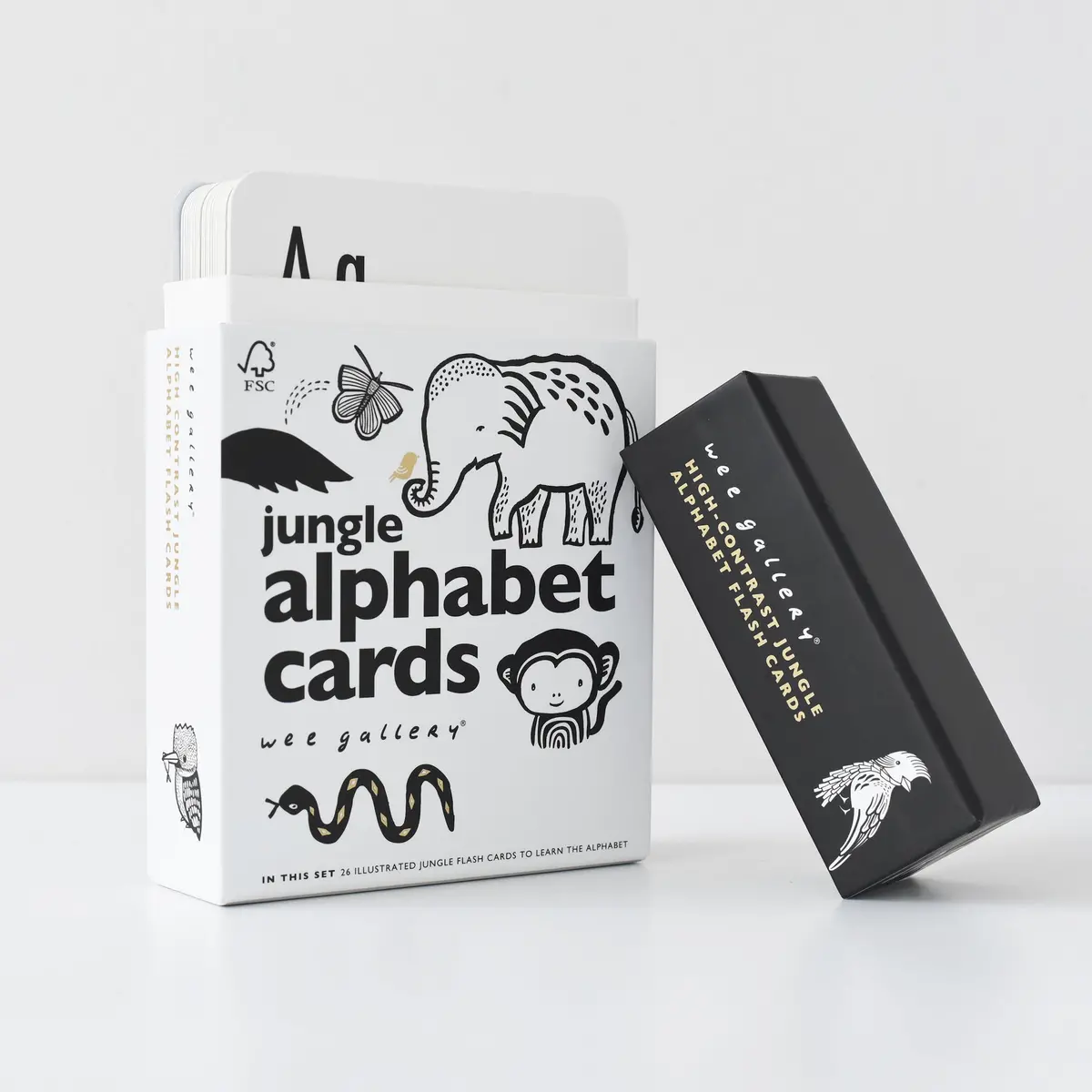 Wee Gallery Jungle Alphabet Cards 1