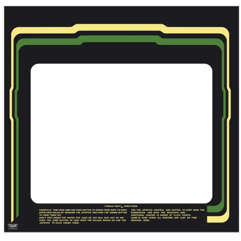 Jungle Hunt Arcade Bezel 1