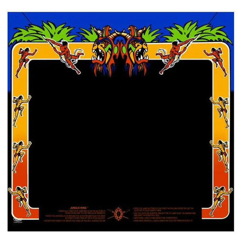 Jungle King Arcade Bezel 1