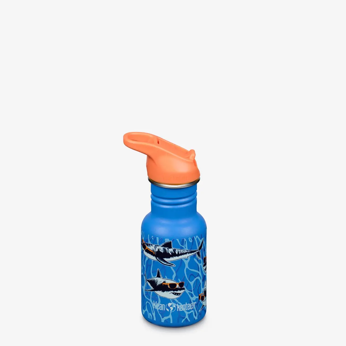 Klean Kanteen 12 Oz Classic Kid's Water Bottle With Flip Seal Sport Cap And Straw 1