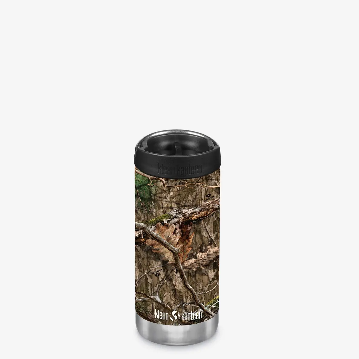 Klean Kanteen 12Oz Tkwide With Café Cap - Mossy Oak 1