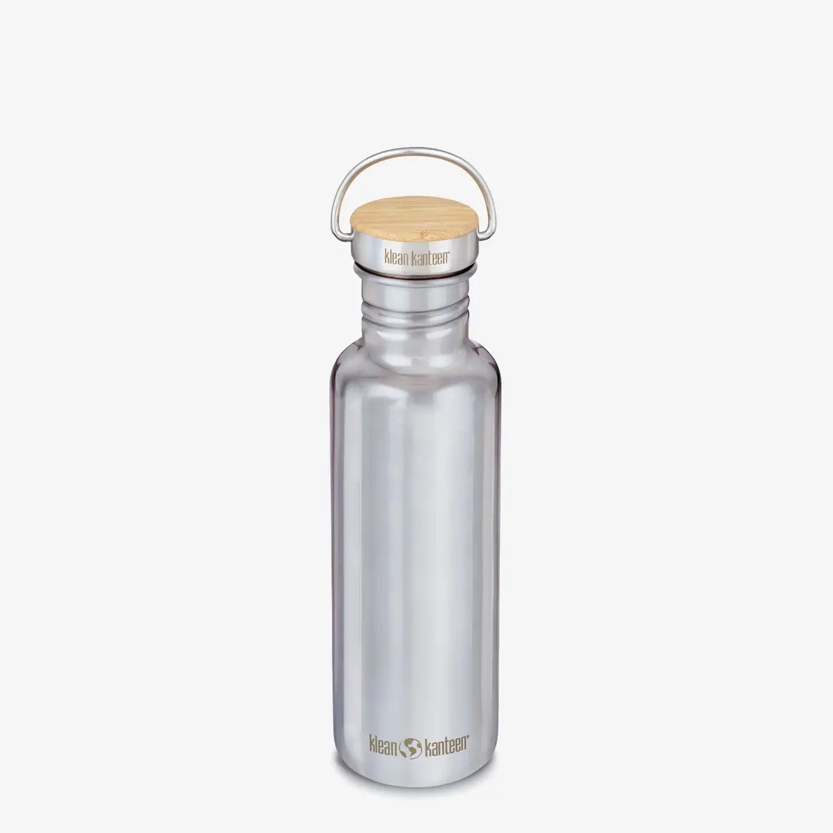 Klean Kanteen 27 Oz Reflect Water Bottle With Bamboo Cap 1