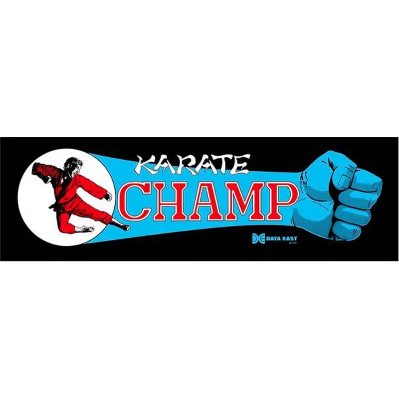 Karate Champ Marquee 1