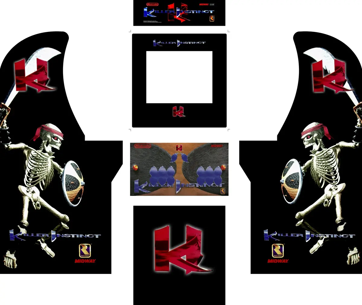 Arcade1up - Killer Instinct Art 1