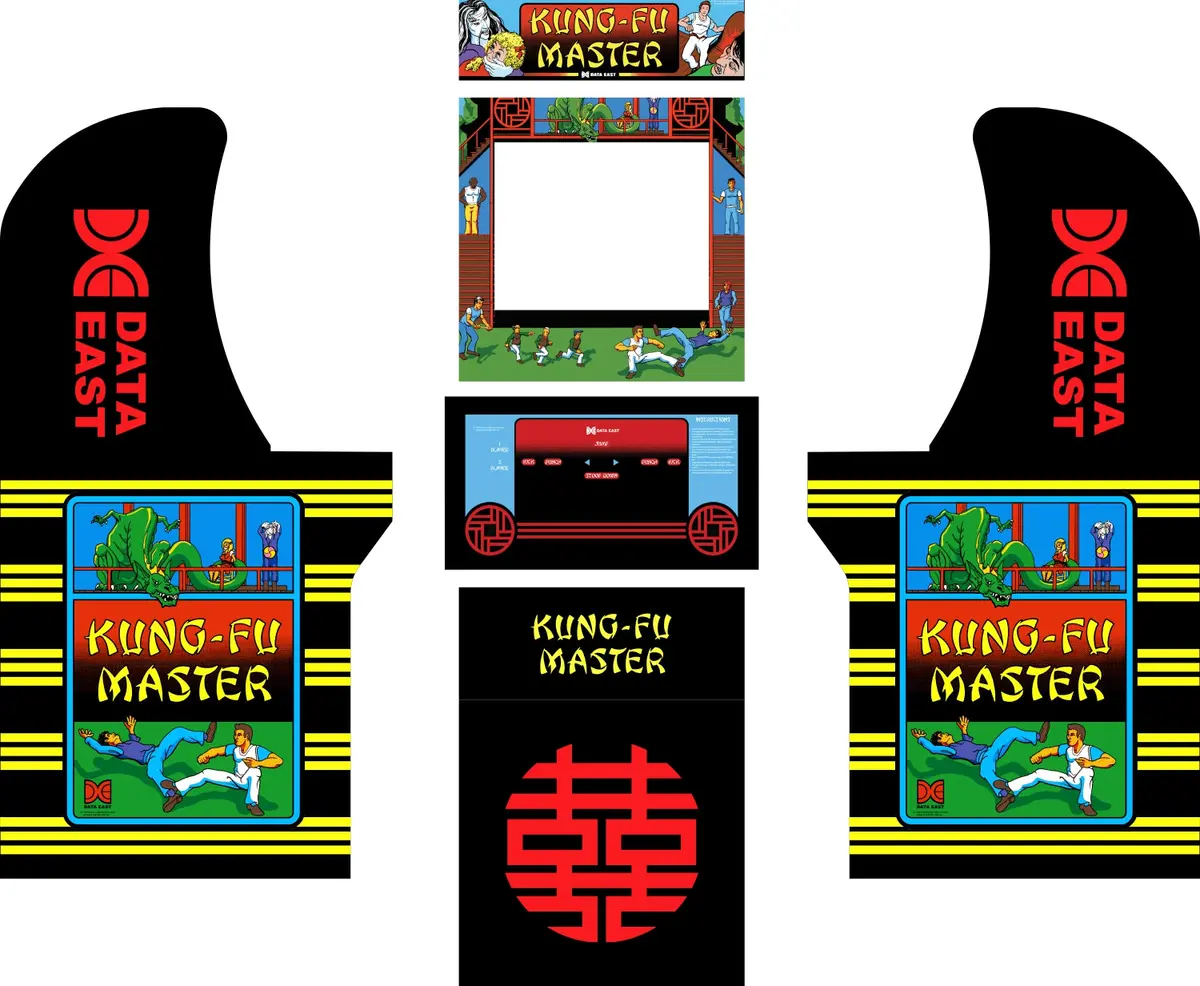 Arcade1up - Kung-Fu Master Art 1