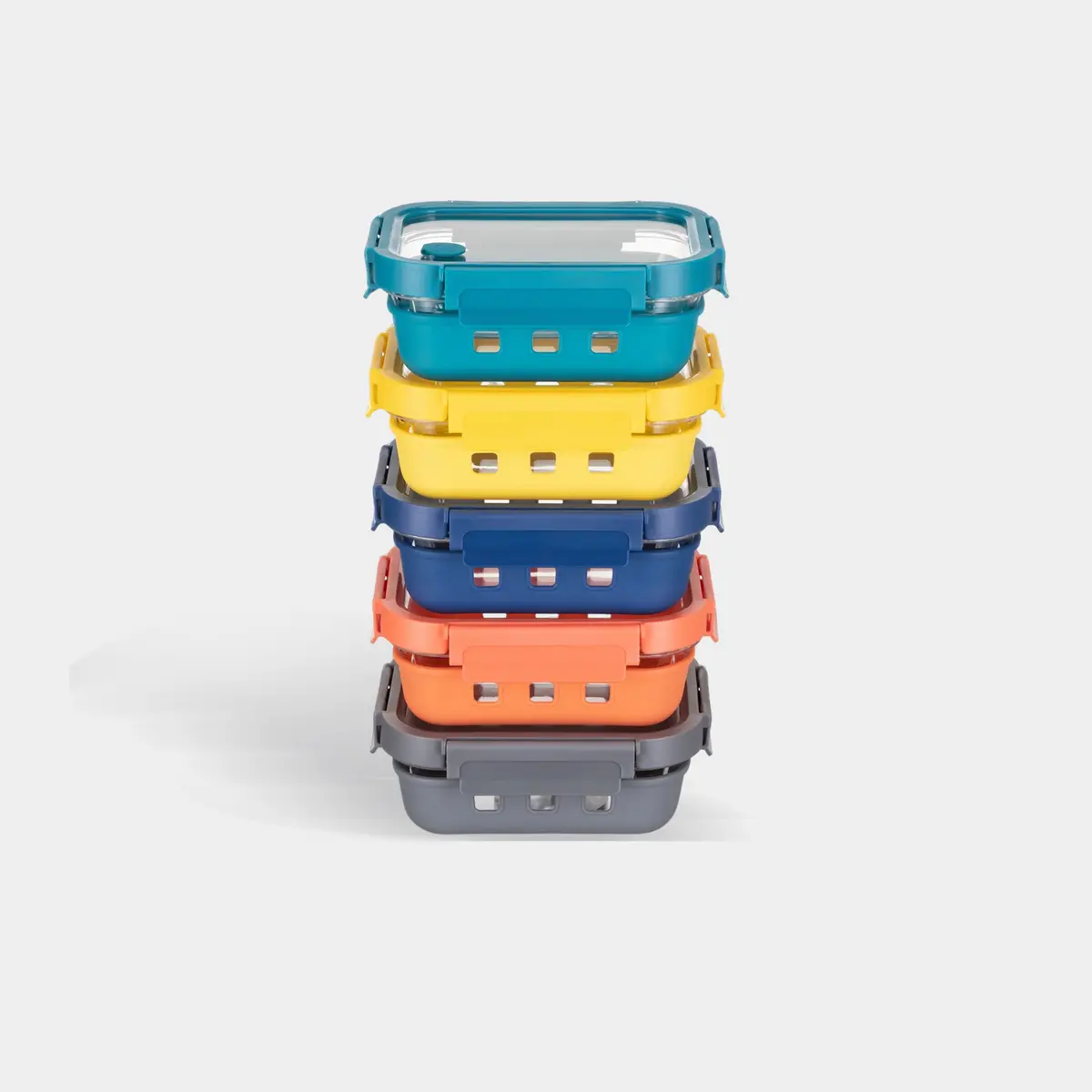 Genicook Multicolor Glass Storage Set 1